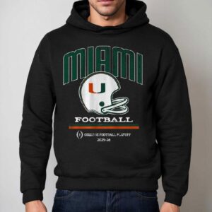 Miami Football 2025 Cfp Vintage Helmet Shirt 2 Miami Football Cfp Vintage Helme Hoodie