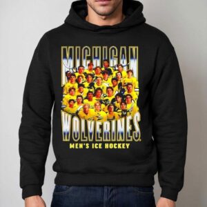 Michigan Wolverines Men S Hockey Team Hoodie