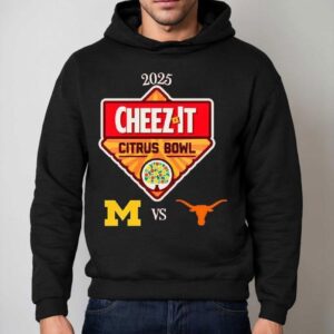 Michigan Wolverines Vs Texas Longhorns Football Cheez It Citrus Bowl Hoodie
