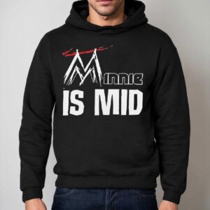 Minne Is Mid Logo Hoodie