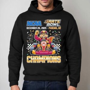 Minnesota Golden Gophers Rate Bowl Champions Mario Kart Goldy Gopher Racing Chase Field Phoenix Arizona December 26 2025 Mascot Shirt 2 Minnesota Golden Gophers Rate Bowl Champions Mario Kart Goldy Gopher Racing Chase Field Phoenix Arizona December Masco Hoodie