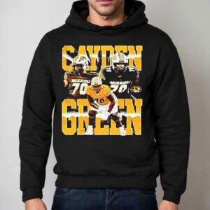 Mizzou Tigers Nil Cayden Green Player Hoodie