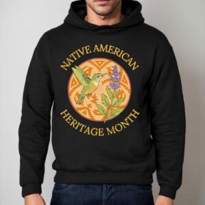 Native American Heritage Month Hummingbird Graphic Hoodie