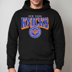 Nba New York Knicks Arched Cres Hoodie
