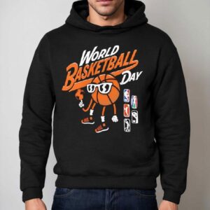 Nba World Basketball Day Graphic Logo Hoodie