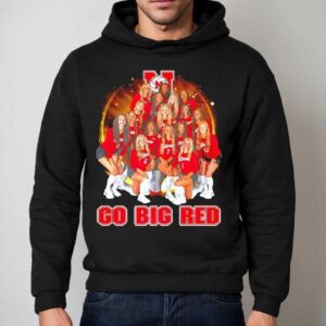 Nebraska Huskers Women S Volleyball Go Big Red All Team Hoodie