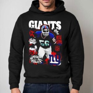 New York Giants Lawrence Taylor Star Player Hoodie