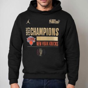 New York Knicks Jordan Brand 2025 Nba Cup Champions Locker Room Shirt 2 New York Knicks Jordan Brand Nba Cup Champions Locker Room Hoodie
