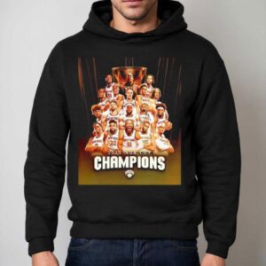 New York Knicks Nba Cup Champions Photo Hoodie