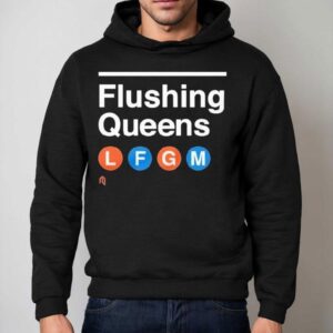 New York Mets Lfgm Flushing Queens Hoodie