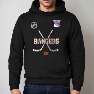 New York Rangers X Motorcyles Harley Davidson Skeleton Hoodie