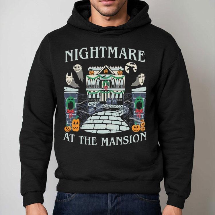 Nightmare At The Mansion Before Christmas Haunted Mansion Disney Parks Shirt Nightmare At The Mansion Before Christmas Haunted Mansion Disney Parks Shirt
