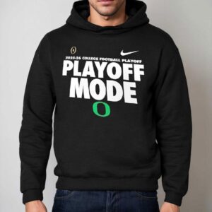 Oregon Ducks Logo College Football Playoff Playoff Mode Hoodie