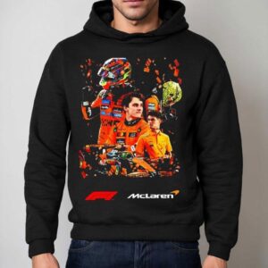 Oscar Piastri And His Mclaren F Car Oscar Piastri S Seventh Hoodie