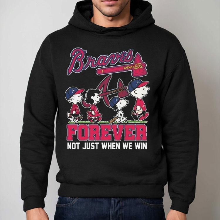 Peanuts X Atlanta Braves Abbey Road Forever Not Just When We Win Shirt Peanuts X Atlanta Braves Abbey Road Forever Not Just When We Win Shirt