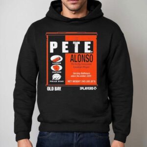 Pete Alonso Old Bay Can Baltimore Perfectly Seasoned Baseball Player Hoodie