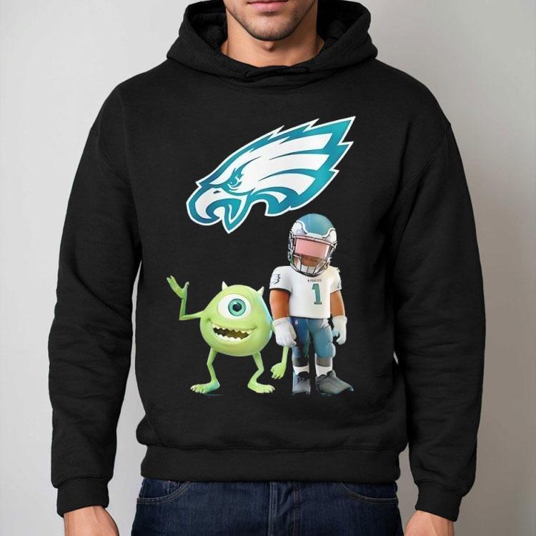 Philadelphia Eagles Nfl X Mike Wazowski Shirt Philadelphia Eagles Nfl X Mike Wazowski Shirt