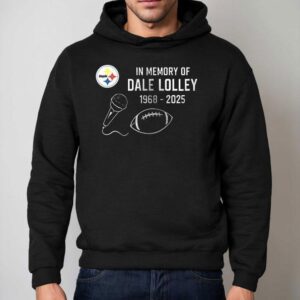 Pittsburgh Slers In Memory Of Dale Lolley Forever Black And Gold Hoodie