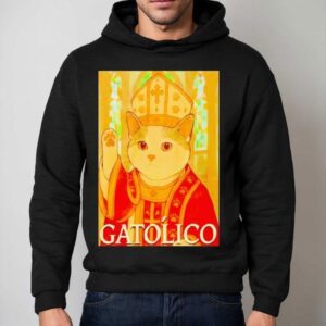 Pope Cat Gatolico Shirt 2 Pope Cat Gatolico Hoodie