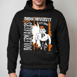 Purdue Boilermakers University Est Boil Ermakers Hoodie