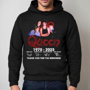 Queen Signatures Thank You For The Memories Hoodie