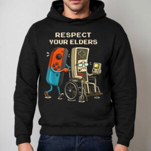Respect Your Elders Gaming Gamer Hoodie