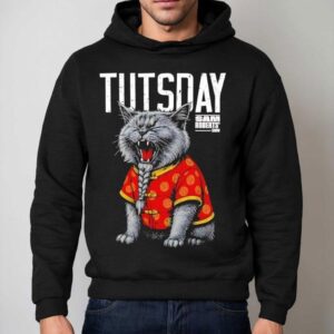 Sam Roberts Show Tutsday Cat Graphic Hoodie