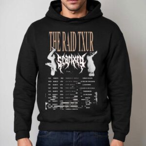 Scarlxrd The Raid Tour 2026 Shirt 2 Scarlxrd The Raid Tour Hoodie