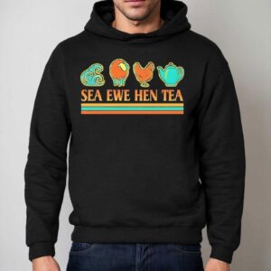 Sea Ewe Hen Tea Hoodie