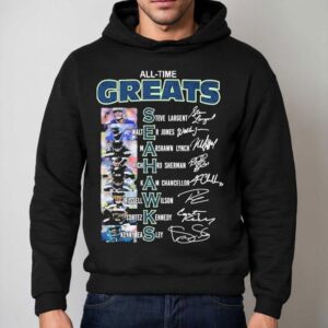 Seattle Seahawks All Time Greats Signatures Hoodie