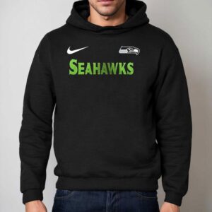 Seattle Seahawks This Drummer Loves The Seahawks Skeleton Hoodie