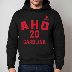 Sebastian Aho Carolina Name Number Shirt 2 Sebastian Aho Carolina Name Number Hoodie
