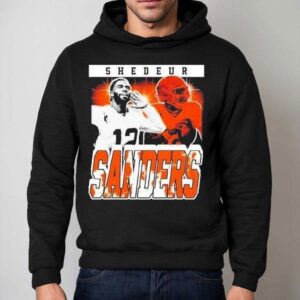 Shedeur Sanders Cleveland Browns Quarterback Graphic Hoodie