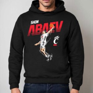 Shon Abaev Slam Dunk Cincinnati Bearcats Logo Shirt 2 Shon Abaev Slam Dunk Cincinnati Bearcats Logo Hoodie