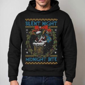 Silent Night Midnight Bite Christmas Hoodie