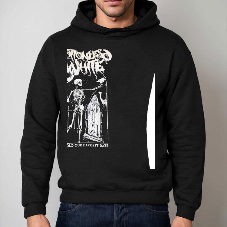 Skeleton Mononlesd In White So Cold Our Darkest Days Shirt Skeleton Mononlesd In White So Cold Our Darkest Days Shirt