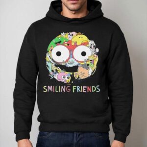 Smiling Friends Smiley Collage Hoodie