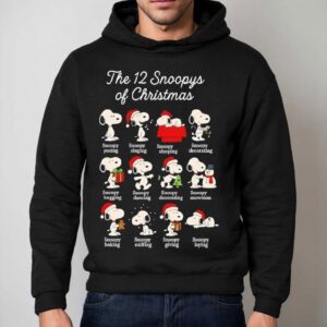 Snoopy Christmas The 12 Snoopys Of Christmas Shirt 2 Snoopy Christmas The Snoopys Of Christmas Hoodie