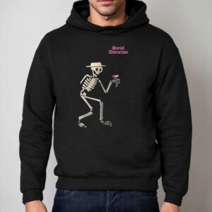Social Distortion European Tour Skeleton Dates Schedule Hoodie