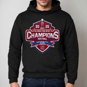 South Carolina State Bulldogs Celebration Bowl Champions 2025 Trophy Shirt 2 South Carolina State Bulldogs Celebration Bowl Champions Trophy Hoodie