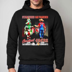 Stanford Cardinals On Saturdays San Francisco Ers On Sundays Masco Hoodie
