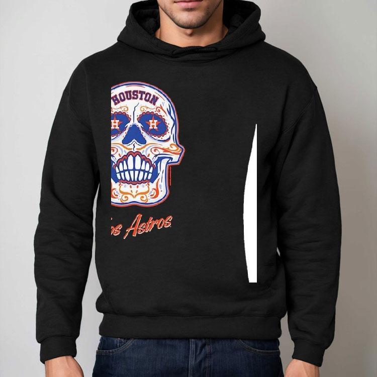 Sugar Skull Los Houston Astros Baseball Shirt Sugar Skull Los Houston Astros Baseball Shirt