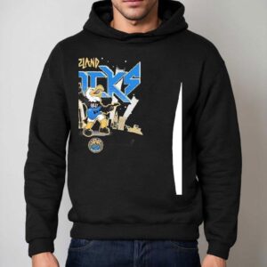 Sully Mascot Cleveland Monsters Rock City Skyline Hoodie