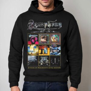 Symphony X Discography Th Years Of Progressive Metal Mastery Hoodie