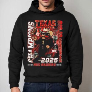 Texas Tech Red Raiders Champions Big Conference Masco Hoodie