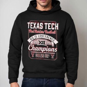 Texas Tech Red Raiders Football Big Conference Champs Guns Up Hoodie