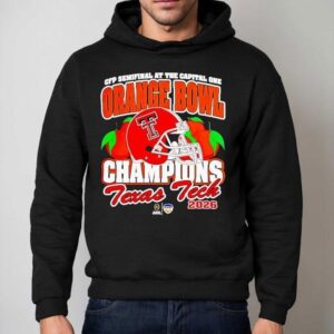 Texas Tech Red Raiders Orange Bowl Champions Hoodie