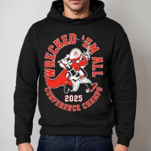 Texas Tech Red Raiders Wrecked Em All Conference Champs Hoodie