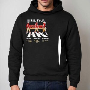 The San Francisco Ers Young Rice Lott Montana Walking Across Signatures Hoodie
