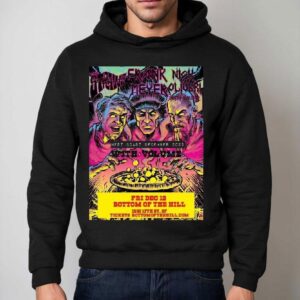 The Strains Frank Meyer Nick Oliveri's Death Acoustic West Coast December 2025 With Volume Shirt 2 The Strains Frank Meyer Nick Oliveri S Death Acoustic West Coast December With Volume Hoodie